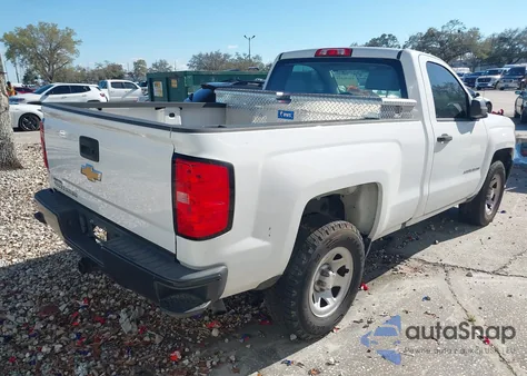 2017 Chevrolet Silverado 1500 Wt from USA, damaged, VIN 1GCNCNEH5HZ151660
